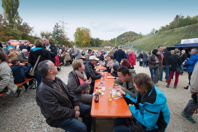 Bürgerfest beim Scheibengipfeltunnel Oktober 2015