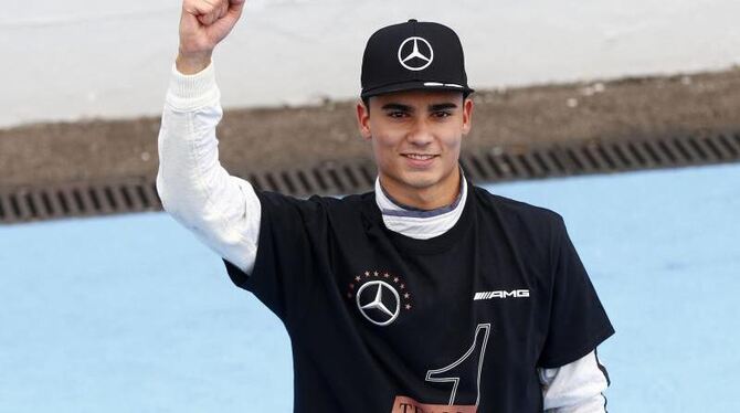 Mercedes-Pilot Pascal Wehrlein wurde vorzeitig DTM-Champion. Foto: Juergen Tap/DTM/Itr