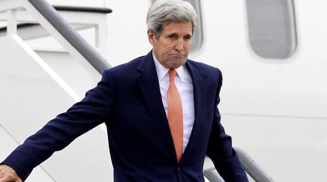 US-Außenminister John Kerry trifft den israelischen Regierungschef Netanjahu in Berlin. Foto: Chema Moya/Archiv