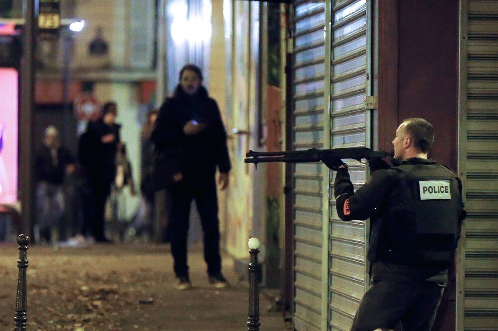 Der Horror von Paris in Bildern