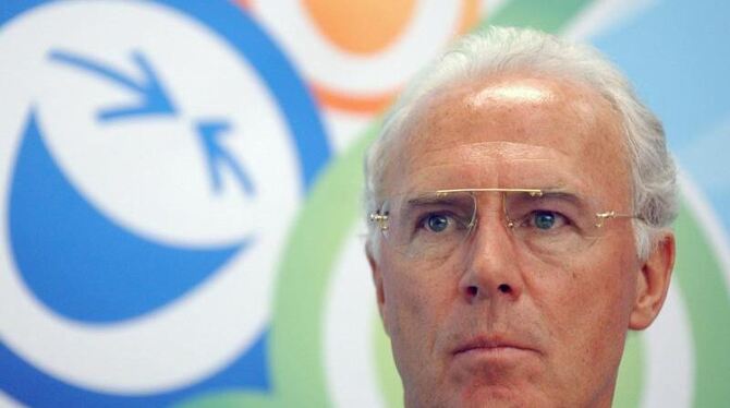 Franz Beckenbauer weist Bestechungsvorwürfe zurück. Foto: Walter Bieri