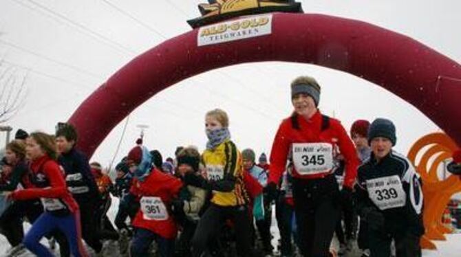 Ob's beim Winterlauf-Cup auch dieses Mal wieder winterlich ist? ARCHIVFOTO: WIL