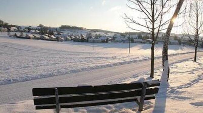 Ein Platz in Engstingen: Zum Sitzen ist er leicht zu finden, zum Bauen allerdings schwieriger. FOTO: BAIER