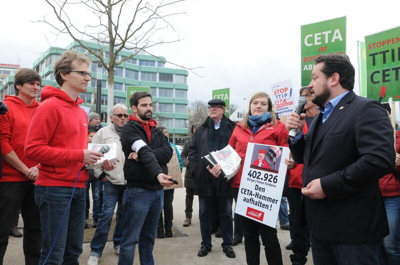 Parteitag der Grünen in der Stadthalle