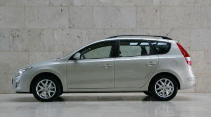 Hyundais Kombi i30cw ist ein schicker Wagen in der Golf-Klasse. FOTO: HYUNDAI