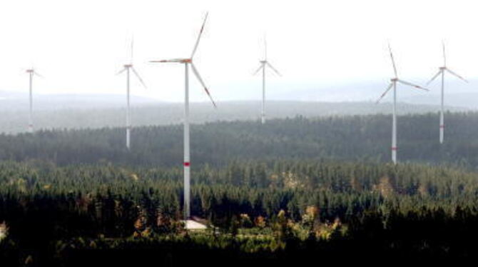 Der Regionalverband hält die bisherigen Standorte für Windparks (hier in Simmersfeld im Schwarzwald) für ausreichend. FOTO: DPA