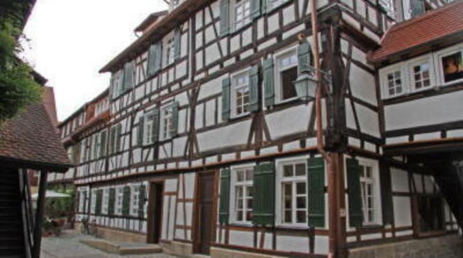 Ehemaliges Nonnenhaus in Tübingen. FOTO: GRÄF