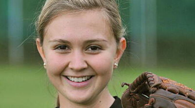 Gretel Müller war als Pitcherin bei der Softball-Europameisterschaft dabei. FOTO: TRINKHAUS