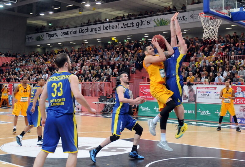 Walter Tigers Tübingen - Oldenburg 75:81