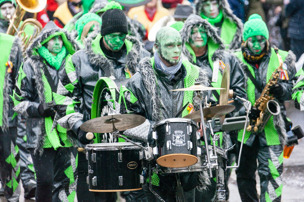 Narrentreffen Mössingen Januar 2016