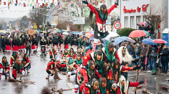 Mössingen ganz närrisch.