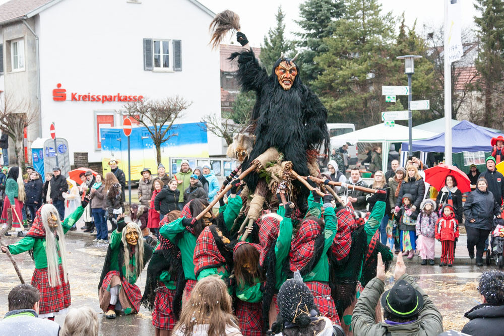 Narrentreffen Mössingen Januar 2016