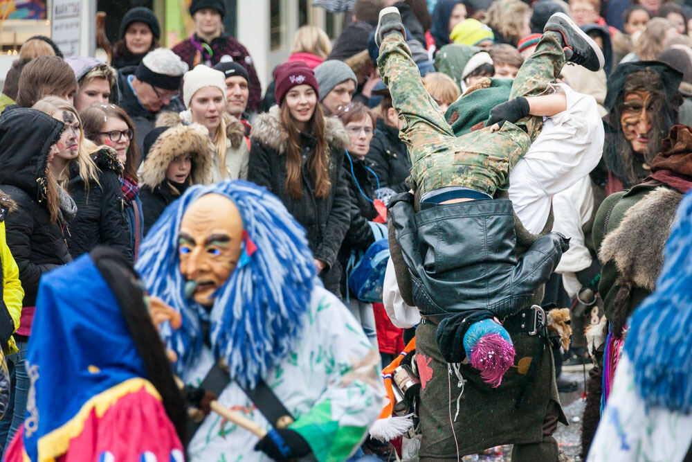 Narrentreffen Mössingen Januar 2016