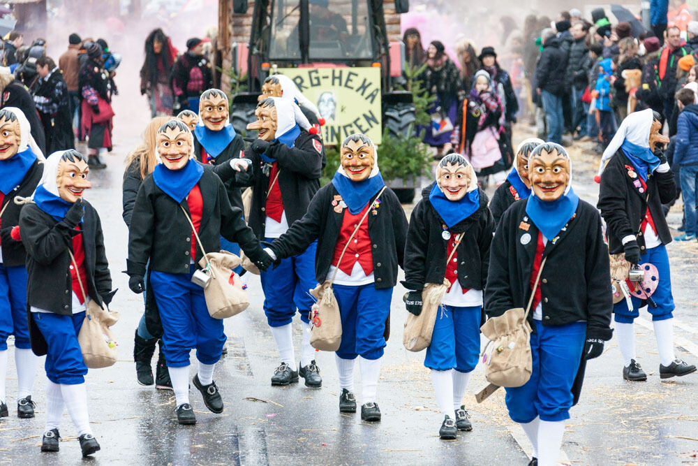 Narrentreffen Mössingen Januar 2016