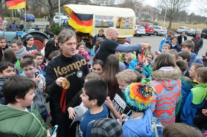 Empfang Handball-Europameister in Mössingen 2016