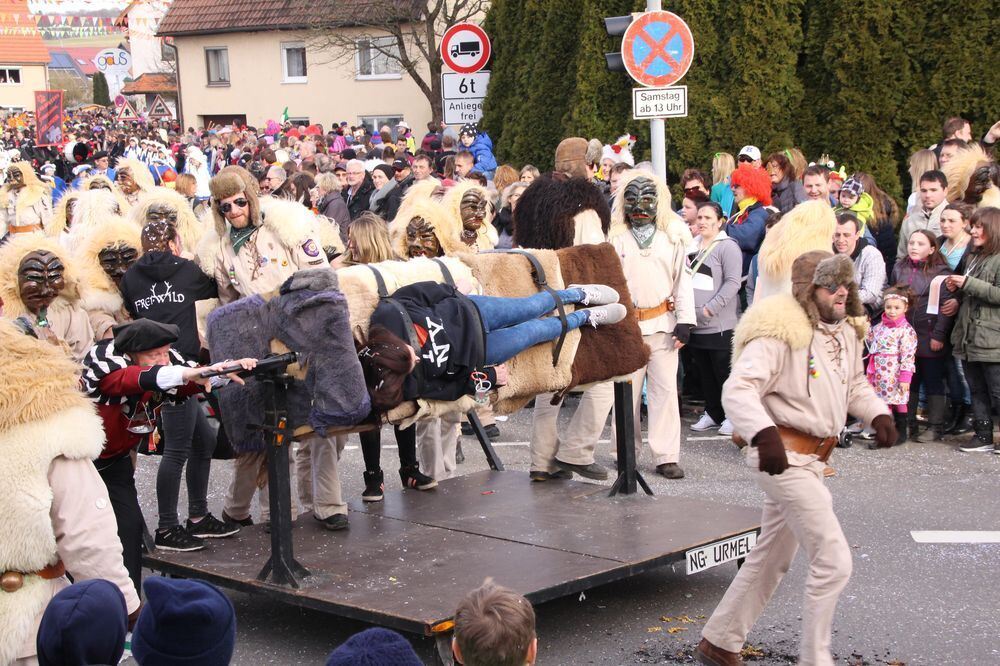 27. Großengstinger Fasnetsumzug 2016