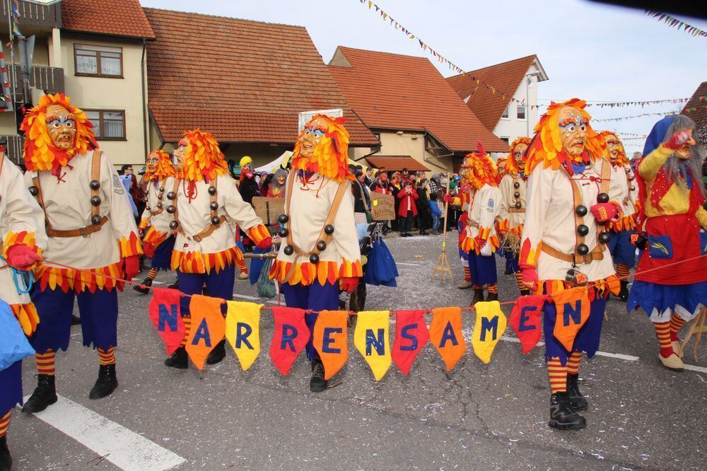 27. Großengstinger Fasnetsumzug 2016