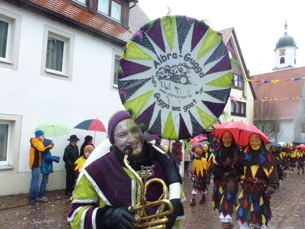 Fasnetsumzug Hayingen Februar 2016