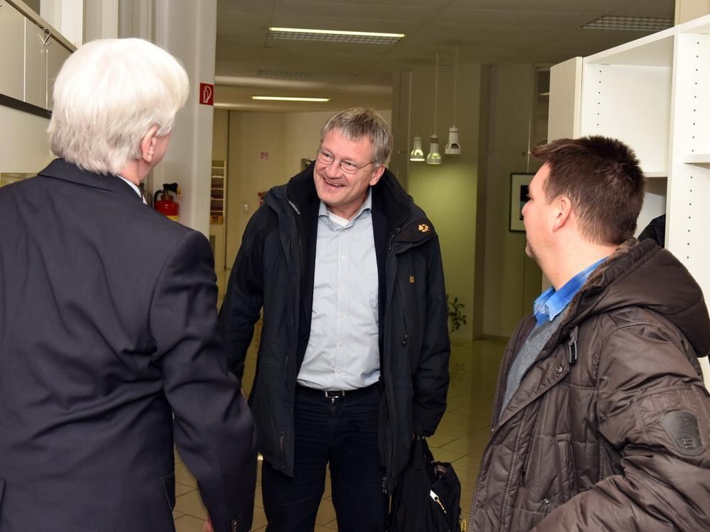 Jörg Meuthen zu Besuch beim GEA 2016