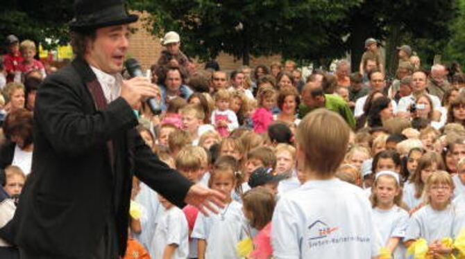 Festakt und Fest: Die Metzinger Sieben-Keltern-Schule feiert ihr 100-jähriges Bestehen. FOTOS: MOCKLER