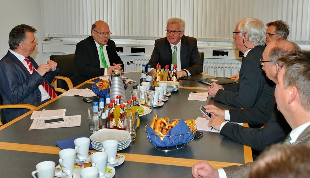 Winfried Kretschmann zu Besuch beim GEA 2016