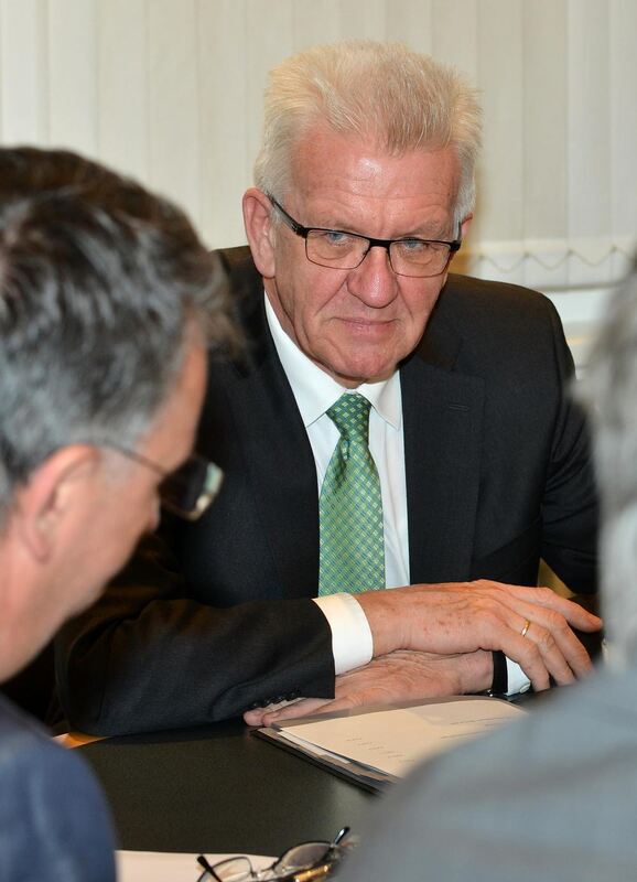 Winfried Kretschmann zu Besuch beim GEA 2016