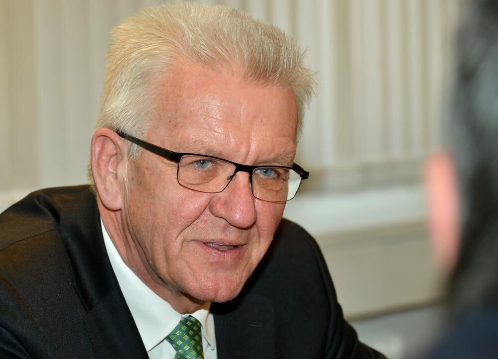 Winfried Kretschmann zu Besuch beim GEA 2016