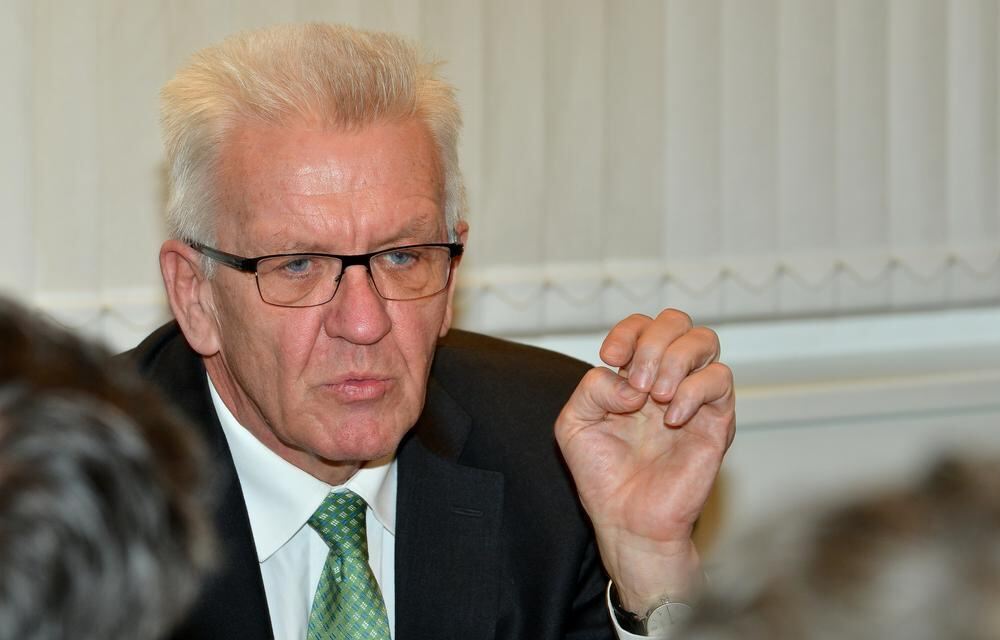 Winfried Kretschmann zu Besuch beim GEA 2016