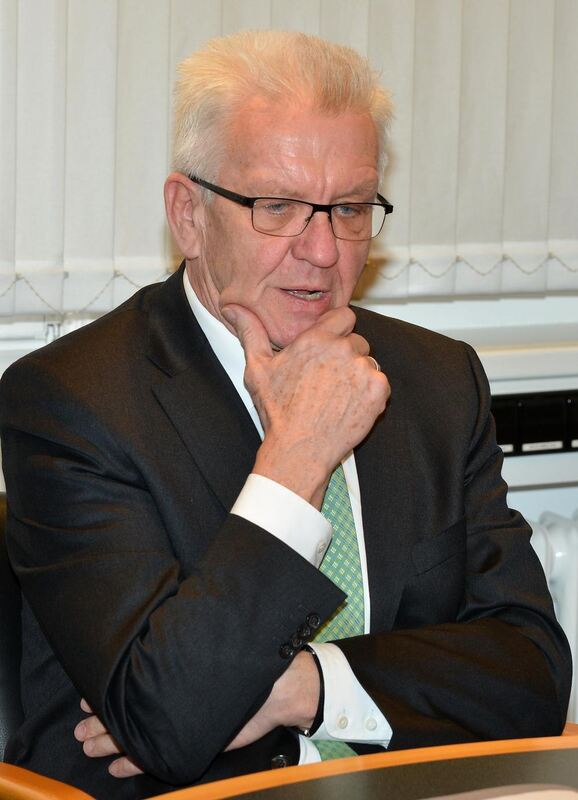 Winfried Kretschmann zu Besuch beim GEA 2016