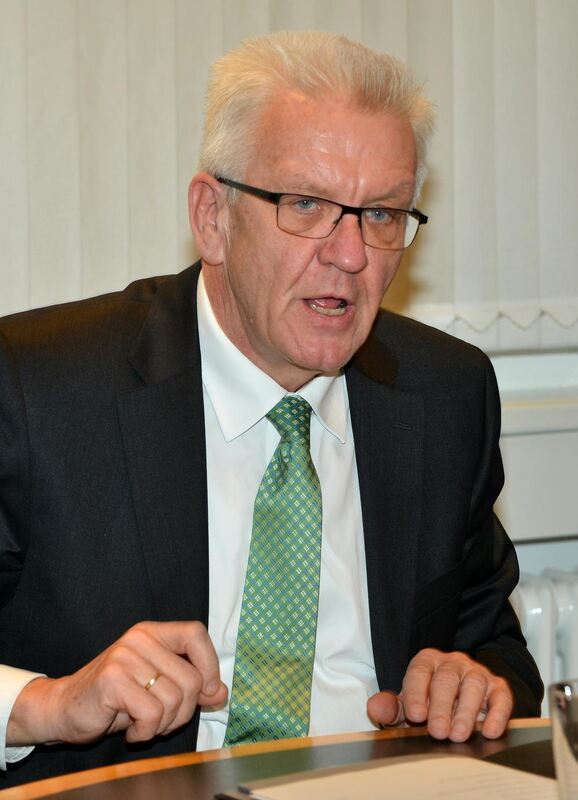 Winfried Kretschmann zu Besuch beim GEA 2016