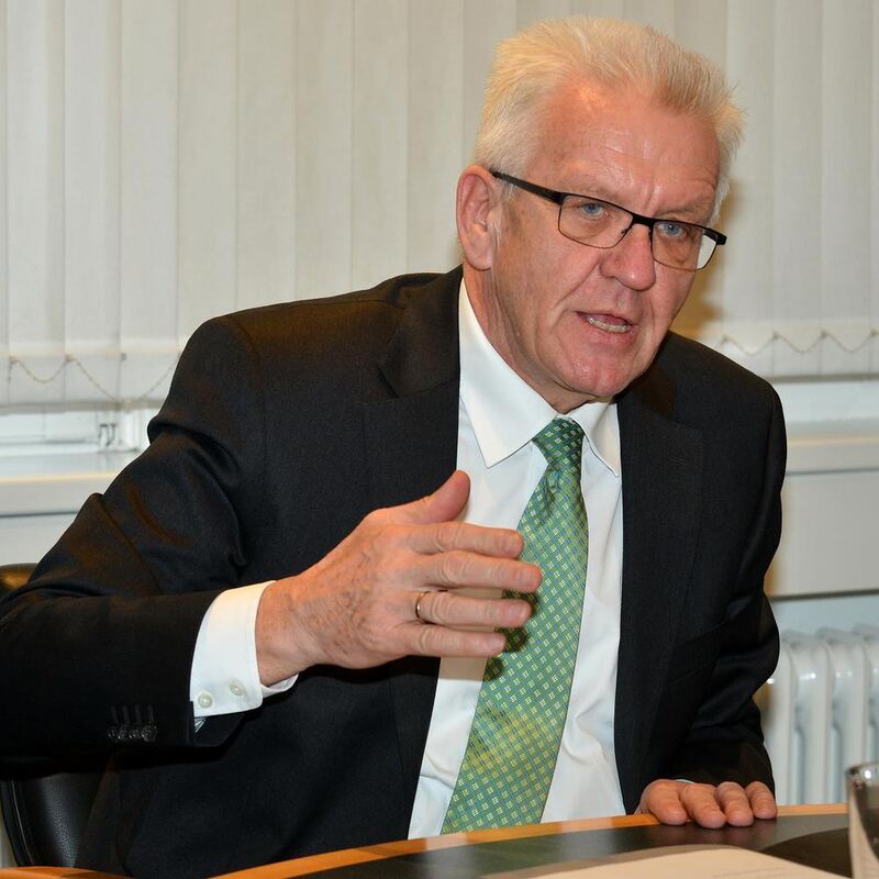 Winfried Kretschmann zu Besuch beim GEA 2016