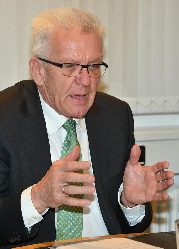 Winfried Kretschmann zu Besuch beim GEA 2016