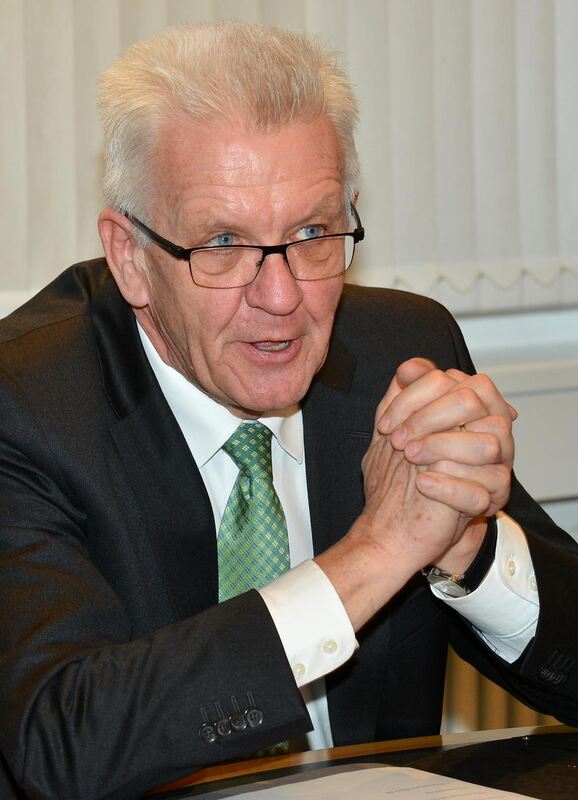 Winfried Kretschmann zu Besuch beim GEA 2016