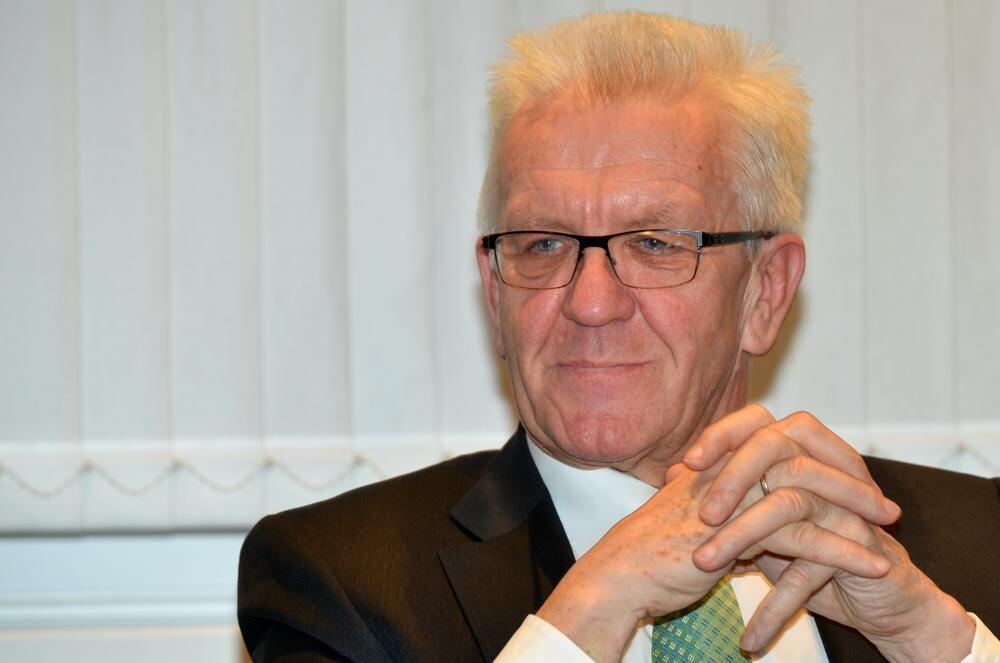 Winfried Kretschmann zu Besuch beim GEA 2016