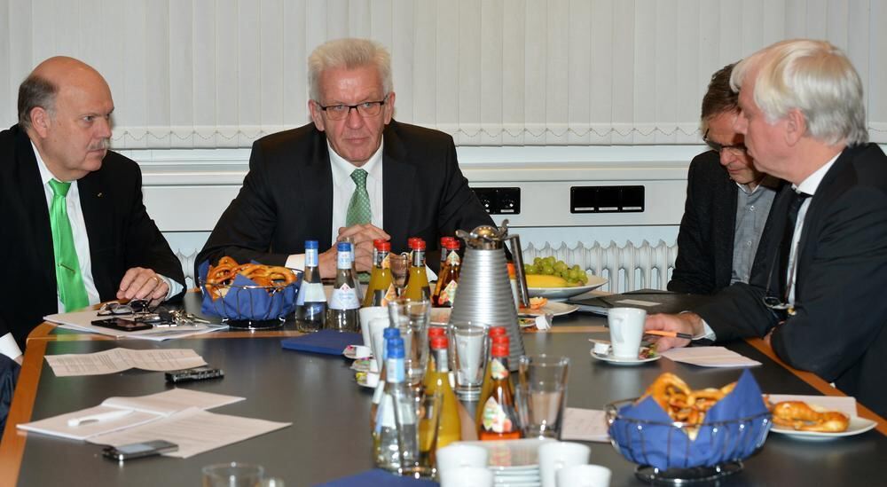 Winfried Kretschmann zu Besuch beim GEA 2016