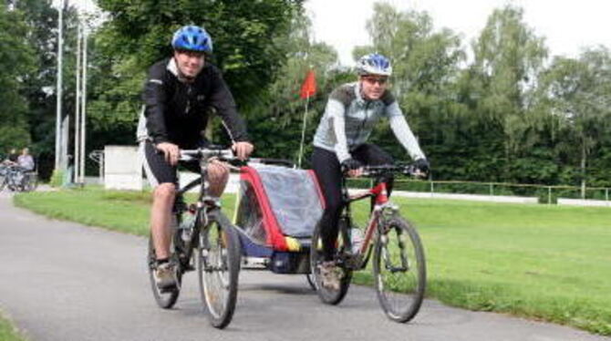 Je nach Kondition standen 20 und 40 Kilometer lange Strecken zur Wahl. FOTO: ANSTÄDT