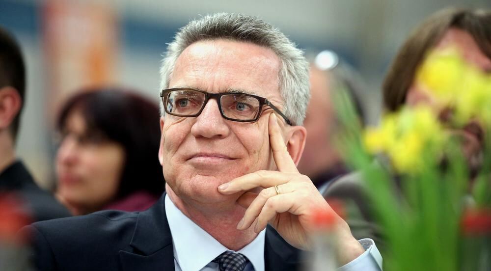 Thomas de Maizière in Pfronstetten