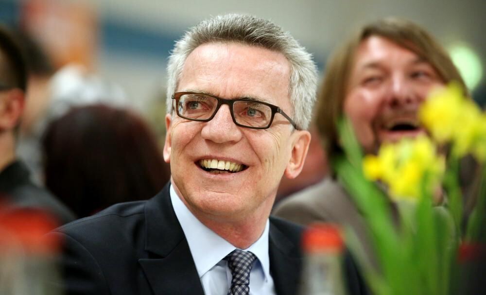 Thomas de Maizière in Pfronstetten