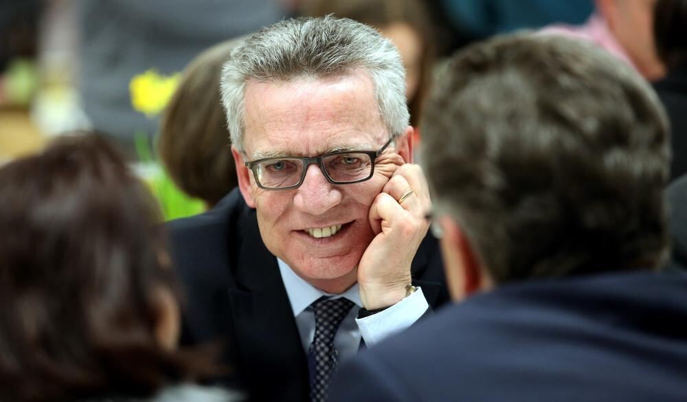 Thomas de Maizière in Pfronstetten