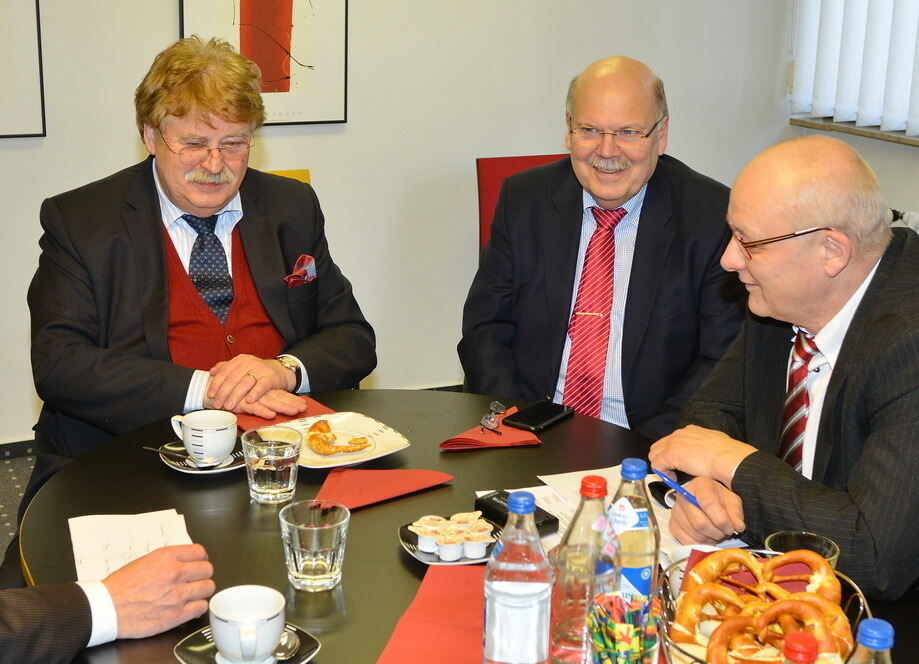 Europaabgeordneter Elmar Brock zu Besuch beim GEA