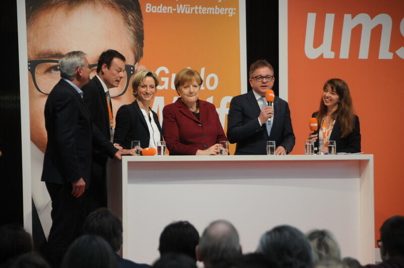 Angela Merkel in Haigerloch März 2016