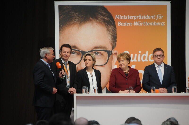 Angela Merkel in Haigerloch März 2016