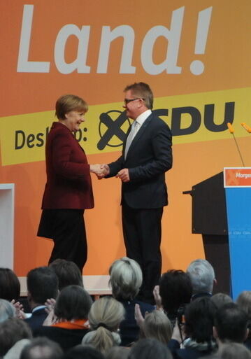 Angela Merkel in Haigerloch März 2016