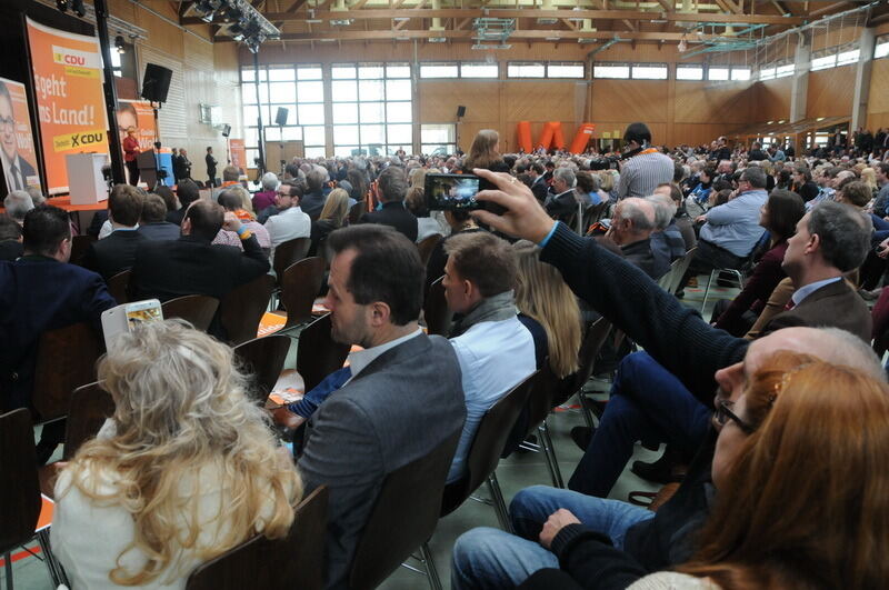 Angela Merkel in Haigerloch März 2016