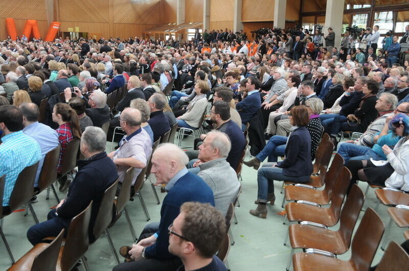 Angela Merkel in Haigerloch März 2016