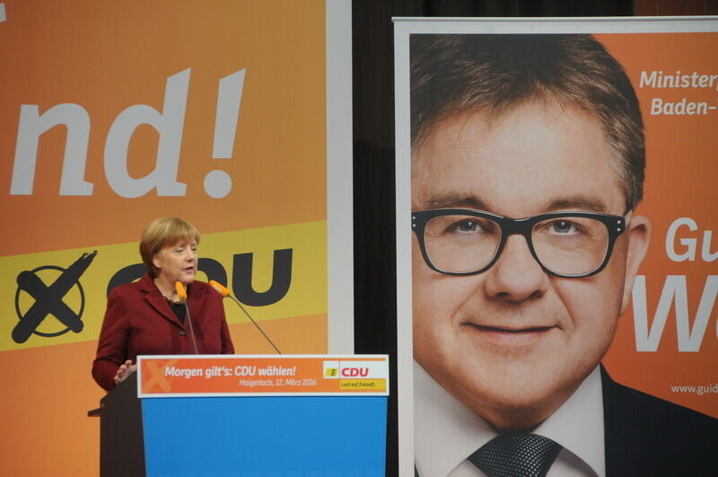 Angela Merkel in Haigerloch März 2016