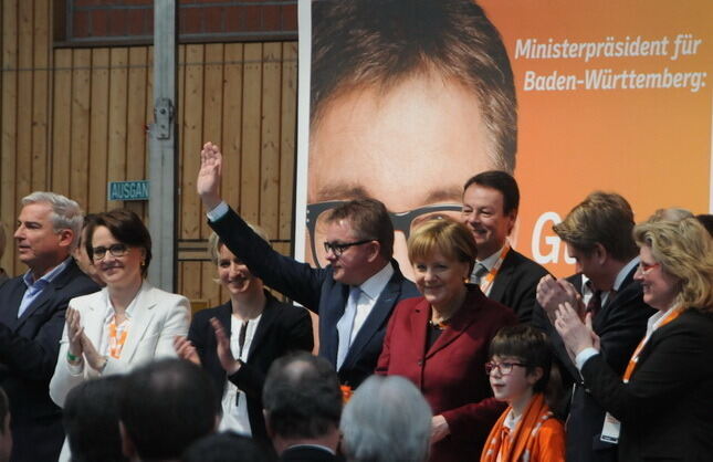 Angela Merkel in Haigerloch März 2016