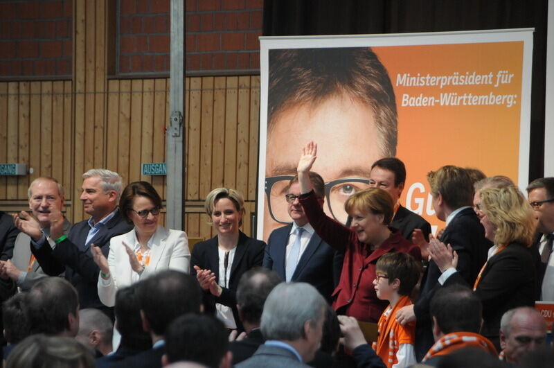 Angela Merkel in Haigerloch März 2016