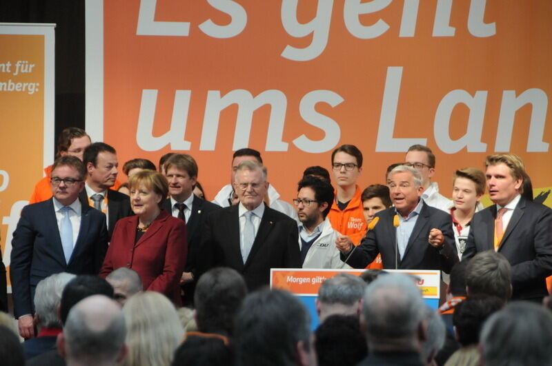 Angela Merkel in Haigerloch März 2016