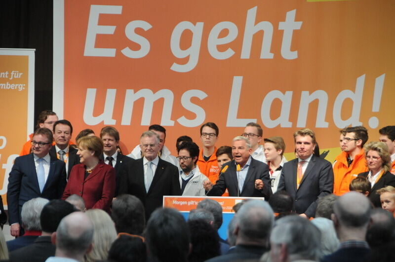 Angela Merkel in Haigerloch März 2016